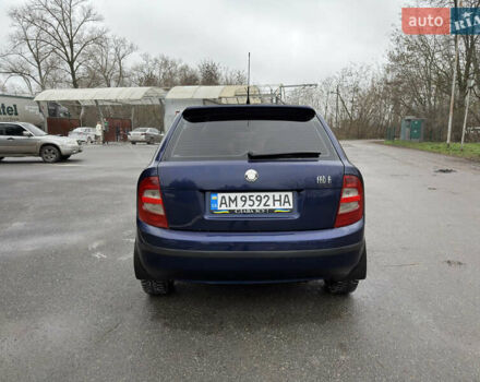 Синій Шкода Фабія, об'ємом двигуна 1.2 л та пробігом 200 тис. км за 2400 $, фото 6 на Automoto.ua