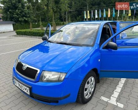 Синий Шкода Фабия, объемом двигателя 1.2 л и пробегом 233 тыс. км за 3200 $, фото 13 на Automoto.ua