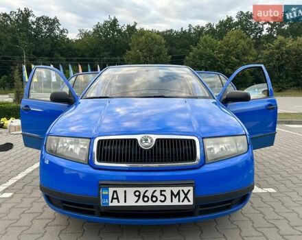 Синий Шкода Фабия, объемом двигателя 1.2 л и пробегом 233 тыс. км за 3200 $, фото 12 на Automoto.ua