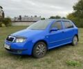 Синий Шкода Фабия, объемом двигателя 1.2 л и пробегом 10 тыс. км за 3000 $, фото 1 на Automoto.ua