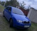 Синий Шкода Фабия, объемом двигателя 1.2 л и пробегом 206 тыс. км за 3300 $, фото 1 на Automoto.ua