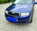 Синий Шкода Фабия, объемом двигателя 1.4 л и пробегом 196 тыс. км за 5550 $, фото 1 на Automoto.ua