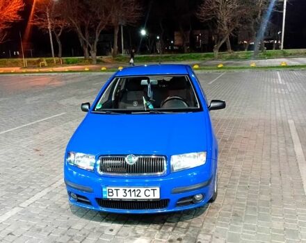 Синий Шкода Фабия, объемом двигателя 1.2 л и пробегом 201 тыс. км за 4100 $, фото 8 на Automoto.ua