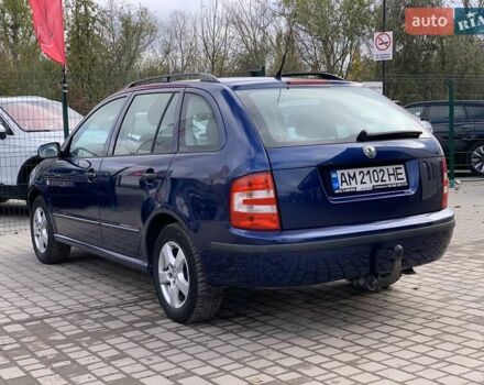Синий Шкода Фабия, объемом двигателя 1.4 л и пробегом 241 тыс. км за 3999 $, фото 18 на Automoto.ua