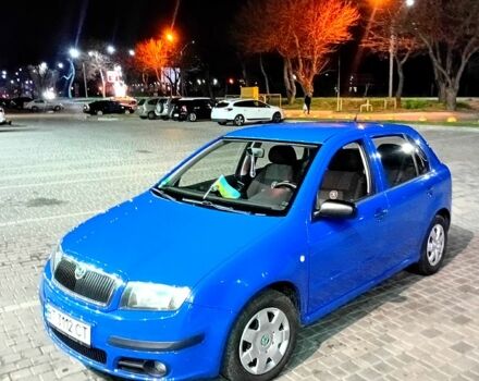 Синий Шкода Фабия, объемом двигателя 1.2 л и пробегом 201 тыс. км за 4100 $, фото 7 на Automoto.ua