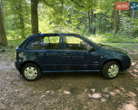 Синий Шкода Фабия, объемом двигателя 1.2 л и пробегом 122 тыс. км за 3600 $, фото 12 на Automoto.ua