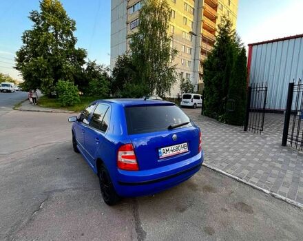 Синій Шкода Фабія, об'ємом двигуна 1.4 л та пробігом 186 тис. км за 4500 $, фото 1 на Automoto.ua
