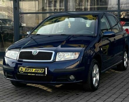 Синій Шкода Фабія, об'ємом двигуна 1.4 л та пробігом 244 тис. км за 4600 $, фото 2 на Automoto.ua