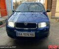Синий Шкода Фабия, объемом двигателя 1.2 л и пробегом 178 тыс. км за 3800 $, фото 1 на Automoto.ua