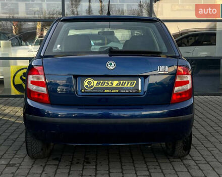 Синий Шкода Фабия, объемом двигателя 1.39 л и пробегом 244 тыс. км за 4600 $, фото 5 на Automoto.ua
