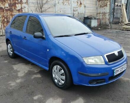 Синий Шкода Фабия, объемом двигателя 1.2 л и пробегом 240 тыс. км за 3500 $, фото 1 на Automoto.ua