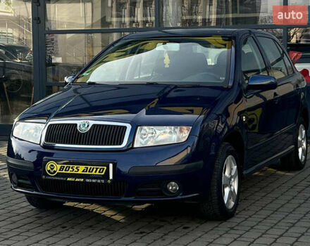 Синий Шкода Фабия, объемом двигателя 1.39 л и пробегом 244 тыс. км за 4600 $, фото 2 на Automoto.ua