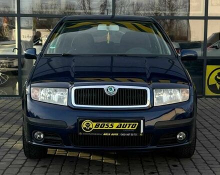 Синій Шкода Фабія, об'ємом двигуна 1.4 л та пробігом 244 тис. км за 4600 $, фото 1 на Automoto.ua