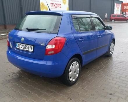 Синий Шкода Фабия, объемом двигателя 1.2 л и пробегом 252 тыс. км за 4500 $, фото 10 на Automoto.ua