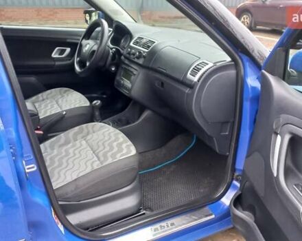 Синий Шкода Фабия, объемом двигателя 1.2 л и пробегом 252 тыс. км за 4500 $, фото 1 на Automoto.ua