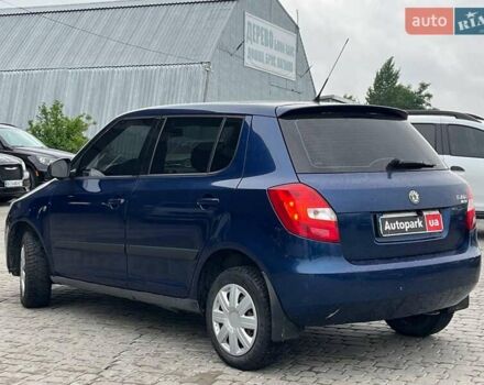 Синий Шкода Фабия, объемом двигателя 1.4 л и пробегом 170 тыс. км за 5300 $, фото 11 на Automoto.ua