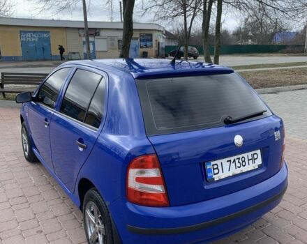 Синий Шкода Фабия, объемом двигателя 1.2 л и пробегом 264 тыс. км за 3800 $, фото 4 на Automoto.ua