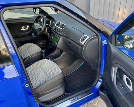 Синий Шкода Фабия, объемом двигателя 1.2 л и пробегом 225 тыс. км за 3300 $, фото 4 на Automoto.ua