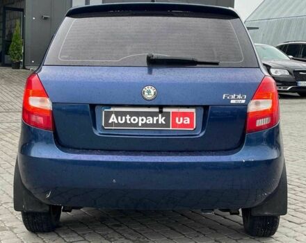Синий Шкода Фабия, объемом двигателя 1.4 л и пробегом 170 тыс. км за 4140 $, фото 7 на Automoto.ua