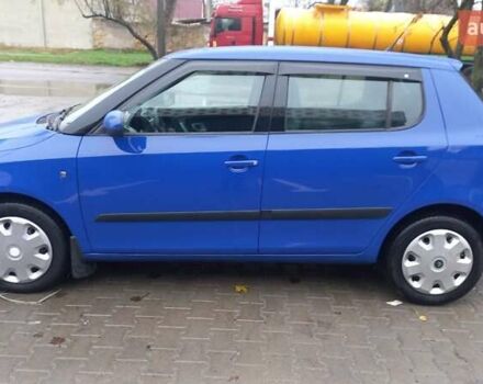 Синий Шкода Фабия, объемом двигателя 1.2 л и пробегом 252 тыс. км за 4500 $, фото 7 на Automoto.ua