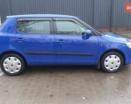 Синий Шкода Фабия, объемом двигателя 1.2 л и пробегом 252 тыс. км за 4500 $, фото 9 на Automoto.ua
