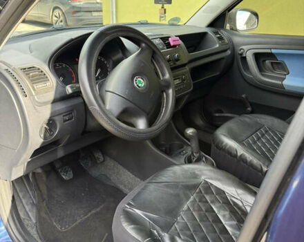 Синий Шкода Фабия, объемом двигателя 1.2 л и пробегом 170 тыс. км за 3500 $, фото 4 на Automoto.ua