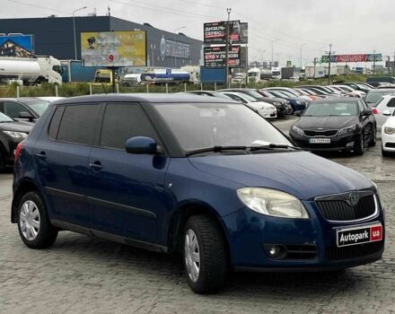 Синий Шкода Фабия, объемом двигателя 1.4 л и пробегом 170 тыс. км за 4140 $, фото 2 на Automoto.ua