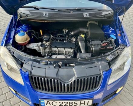 Синий Шкода Фабия, объемом двигателя 1.2 л и пробегом 225 тыс. км за 3300 $, фото 6 на Automoto.ua