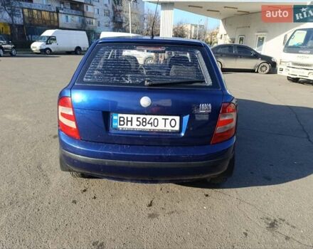 Синий Шкода Фабия, объемом двигателя 1.2 л и пробегом 215 тыс. км за 3300 $, фото 8 на Automoto.ua