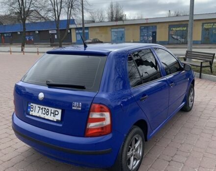 Синий Шкода Фабия, объемом двигателя 1.2 л и пробегом 264 тыс. км за 3800 $, фото 5 на Automoto.ua