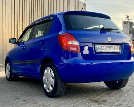 Синий Шкода Фабия, объемом двигателя 1.2 л и пробегом 225 тыс. км за 3300 $, фото 3 на Automoto.ua