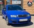 Синий Шкода Фабия, объемом двигателя 1.2 л и пробегом 177 тыс. км за 3800 $, фото 1 на Automoto.ua