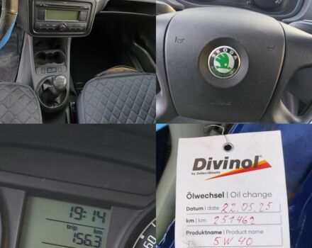 Синий Шкода Фабия, объемом двигателя 1.4 л и пробегом 254 тыс. км за 5400 $, фото 5 на Automoto.ua