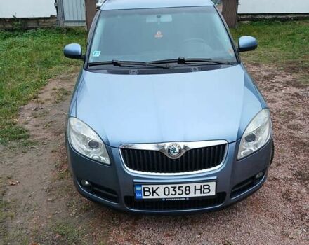 Синий Шкода Фабия, объемом двигателя 1.39 л и пробегом 176 тыс. км за 4200 $, фото 12 на Automoto.ua