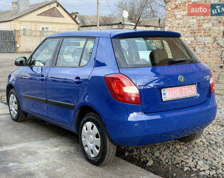 Синий Шкода Фабия, объемом двигателя 1.4 л и пробегом 236 тыс. км за 4900 $, фото 3 на Automoto.ua