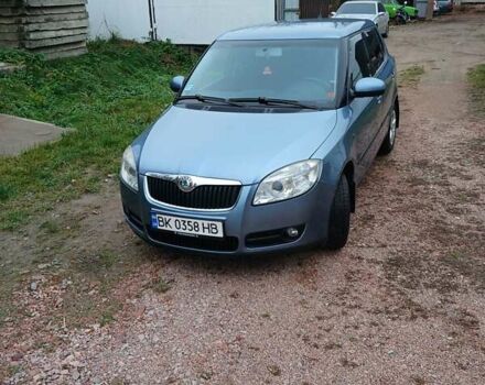 Синий Шкода Фабия, объемом двигателя 1.39 л и пробегом 176 тыс. км за 4200 $, фото 11 на Automoto.ua