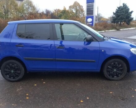 Синий Шкода Фабия, объемом двигателя 1.2 л и пробегом 188 тыс. км за 4500 $, фото 4 на Automoto.ua