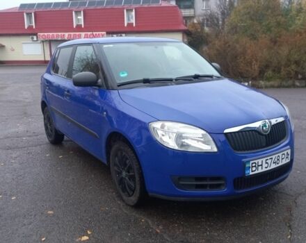 Синий Шкода Фабия, объемом двигателя 1.2 л и пробегом 188 тыс. км за 4500 $, фото 3 на Automoto.ua