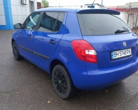 Синий Шкода Фабия, объемом двигателя 1.2 л и пробегом 188 тыс. км за 4500 $, фото 7 на Automoto.ua