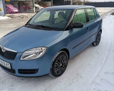 Синий Шкода Фабия, объемом двигателя 1.2 л и пробегом 160 тыс. км за 5500 $, фото 5 на Automoto.ua