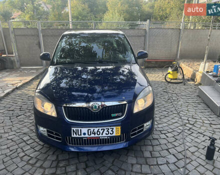 Синий Шкода Фабия, объемом двигателя 1.6 л и пробегом 160 тыс. км за 6799 $, фото 10 на Automoto.ua