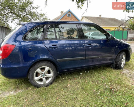 Синий Шкода Фабия, объемом двигателя 1.2 л и пробегом 188 тыс. км за 4200 $, фото 7 на Automoto.ua