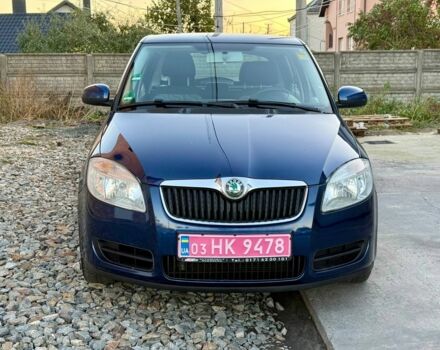 Синий Шкода Фабия, объемом двигателя 1.6 л и пробегом 173 тыс. км за 6200 $, фото 1 на Automoto.ua