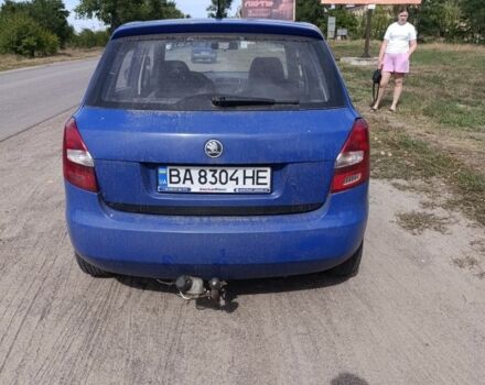 Синий Шкода Фабия, объемом двигателя 1.4 л и пробегом 600 тыс. км за 2500 $, фото 2 на Automoto.ua