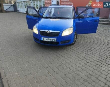 Синий Шкода Фабия, объемом двигателя 1.2 л и пробегом 155 тыс. км за 4000 $, фото 7 на Automoto.ua