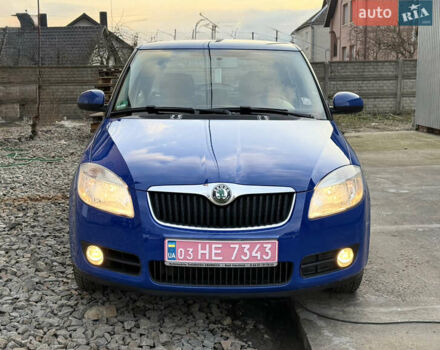Синий Шкода Фабия, объемом двигателя 1.4 л и пробегом 236 тыс. км за 4900 $, фото 1 на Automoto.ua