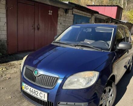 Шкода Фабия 2008 в Обухове на Automoto.ua Синий Шкода Фабия, объемом двигателя 1.2 л и пробегом 210 тыс. км за 3400 $, фото 5 на Automoto.ua