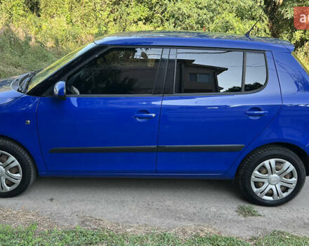 Синий Шкода Фабия, объемом двигателя 1.2 л и пробегом 156 тыс. км за 4850 $, фото 7 на Automoto.ua