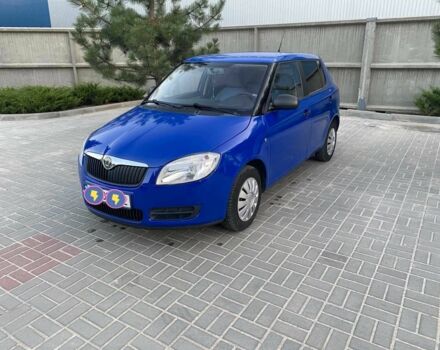 Синий Шкода Фабия, объемом двигателя 1.2 л и пробегом 83 тыс. км за 5300 $, фото 2 на Automoto.ua