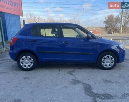 Синий Шкода Фабия, объемом двигателя 1.4 л и пробегом 195 тыс. км за 6900 $, фото 1 на Automoto.ua